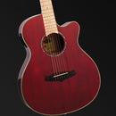 Tanglewood Winterleaf Pro Blonde Superfolk Acoustic Guitar C/E Barossa Red Gloss