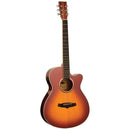Tanglewood Winterleaf Pro Super Folk C/E Sunburst Acoustic Gloss Finish Guitar