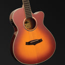Tanglewood Winterleaf Pro Super Folk C/E Sunburst Acoustic Gloss Finish Guitar