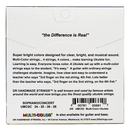 DR MULTI-COLOR Colored Soprano/Concert Ukulele Strings
