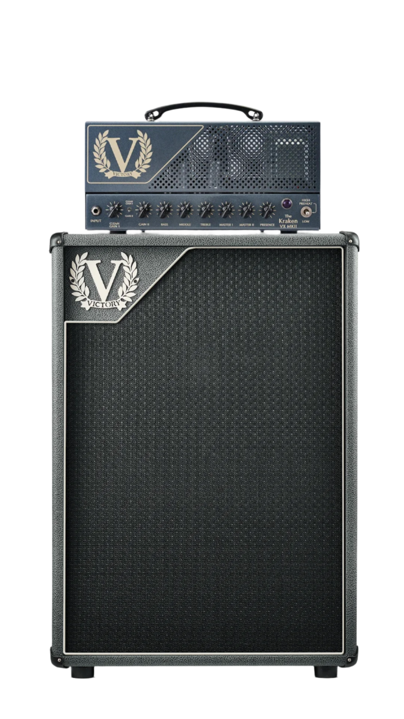 VX The Kraken MKII Lunch Box Head + Kraken 212 2x12 Speaker Cabinet Bundle