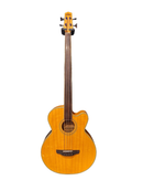 90's Eston WB833C/EQ Fretless Acoustic Bass w/ Bag