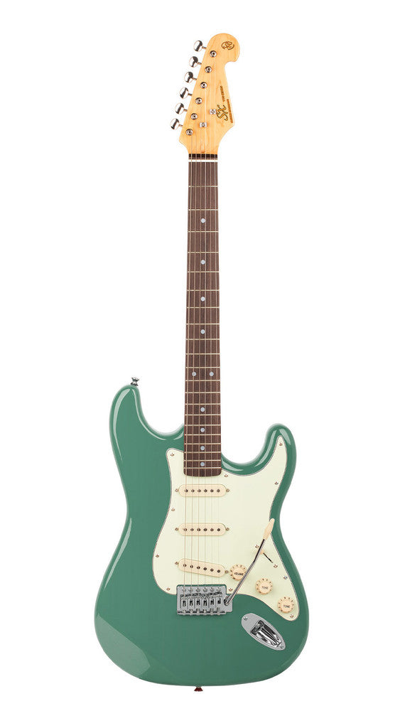 SX VES62VGN Vintage Style Electric Guitar - Vintage Green