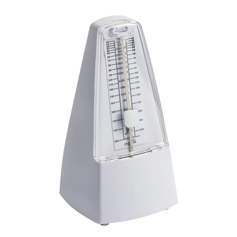 Cherub WSM305W Pyramid Style Mechanical Metronome - White