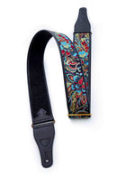 Right On Straps TALISMAN BEPPU II Teal Guitar Strap