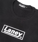 LANEY Vintage Logo T-Shirt - Black Marl - Small