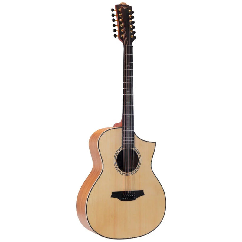 Bromo Tahoma BAR5CE Solid Top Grand Auditorium 12-String Acoustic