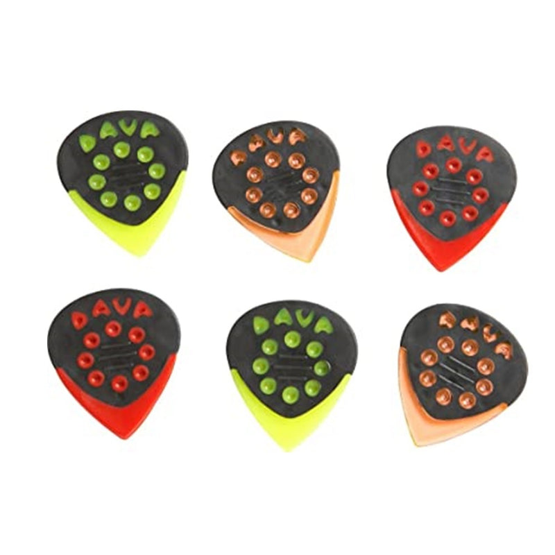 DAVA Jazz Grip Combo Small 6-Pack Assorted Colors