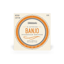 D'Addario 5-String Banjo Set 10/23 Phosphor Bronze