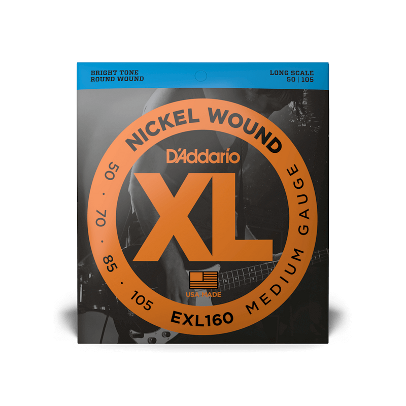 D'Addario EXL160 Medium Long Scale Bass Strings (50-105)