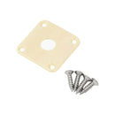 LP8245I Les Paul Style Plastic Jack Plate - Cream