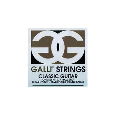 Galli C7 Classical Guitar String Set with Ball End