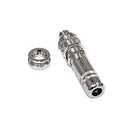 Stereo End Pin Jack Chrome