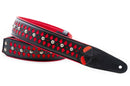 Right On Straps ARMOUR Red Guitar Strap