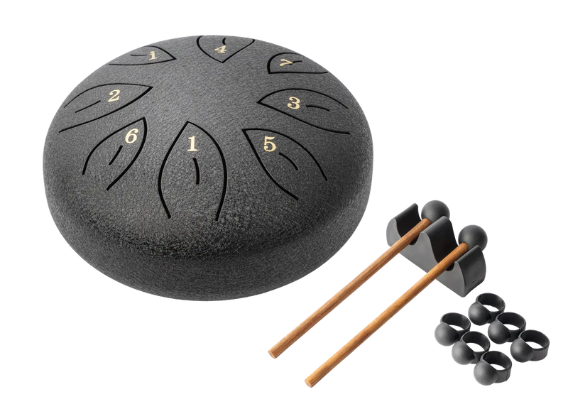 Mano Percussion MPC36BK 6" Tongue Drum - Black