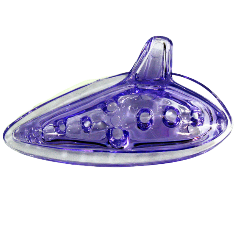 Ocarina in Trans Purple