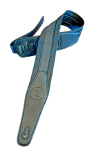 Premium Vegan Leather 3" Guitar Strap - Black