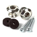 Jim Dunlop J1031N Dual Design Strap Button Set (Nickel)