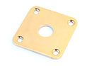 Gotoh LP8240G Les Paul Square Jack Plate - Gold