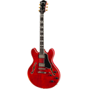 Eastman T59/V Thinline Electric Guitar - Antique Red w/Hardcase