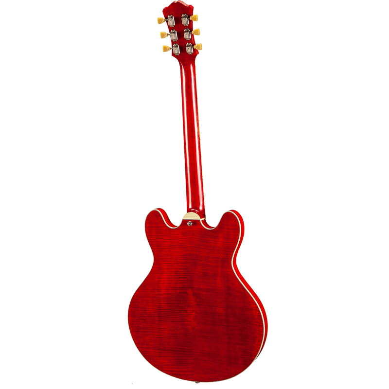 Eastman T59/V Thinline Electric Guitar - Antique Red w/Hardcase