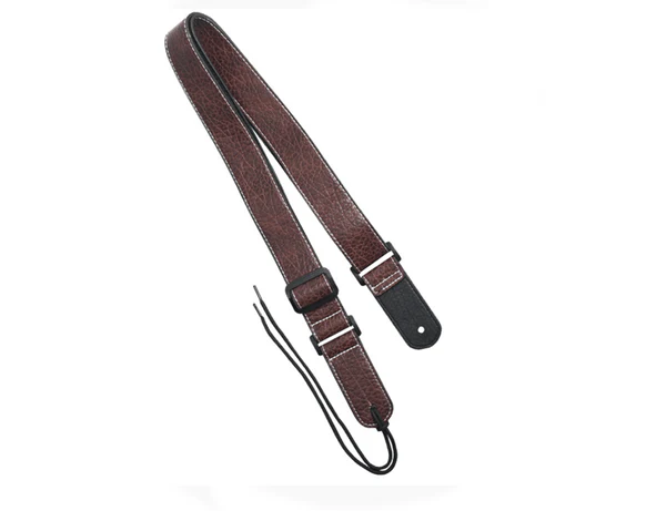 XTR LS302 1 1/2in Leather Ukulele Strap in Brown