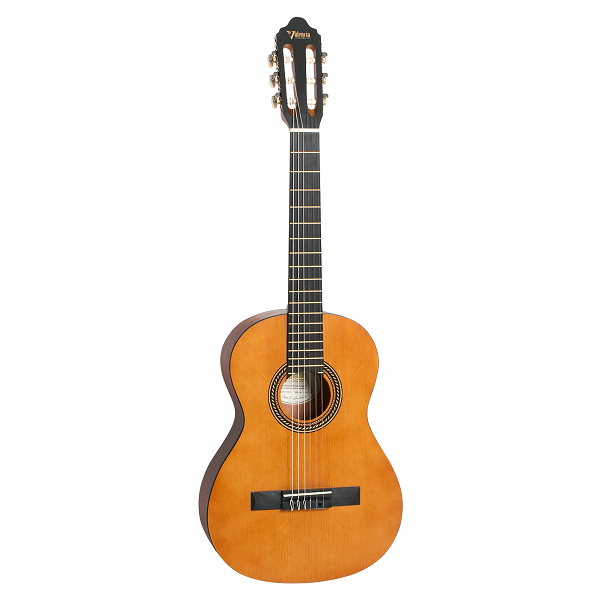 Valencia VC204L - 4/4 Size Classical Guitar - Natural Satin - Left Handed