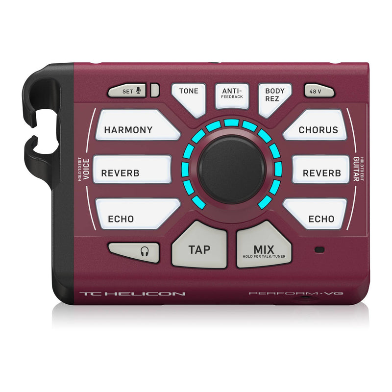 TC HELICON VOCAL VG VOCAL PROCESSOR IN BURGUNDY