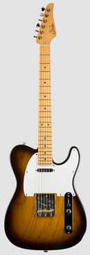 Suhr Classic T, 2 Tone Tobacco Burst, Swamp Ash, Maple fingerboard, SS, SSCII