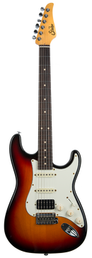 Suhr Classic S Antique, 3 Tone Burst, Indian Rosewood fingerboard, HSS, SSCII