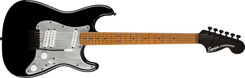 Contemporary Stratocaster Special, Roasted Maple Fingerboard, Silver Anodized Pickguard, Black at Five Star Music 102 Maroondah Highway Ringwood Melbourne Music Guitar Store.