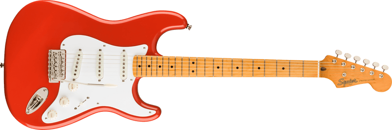 Classic Vibe 50s Stratocaster Maple Fingerboard Fiesta Red.