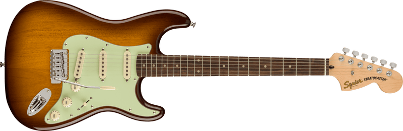 FSR Affinity Series Stratocaster, Laurel Fingerboard, Mint Pickguard, Honey Burst