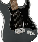 Affinity Series Stratocaster HH, Laurel Fingerboard, Black Pickguard, Charcoal Frost Metallic
