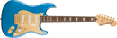 40th Anniversary Stratocaster, Gold Edition, Laurel Fingerboard, Gold Anodized Pickguard, Lake Placid Blue