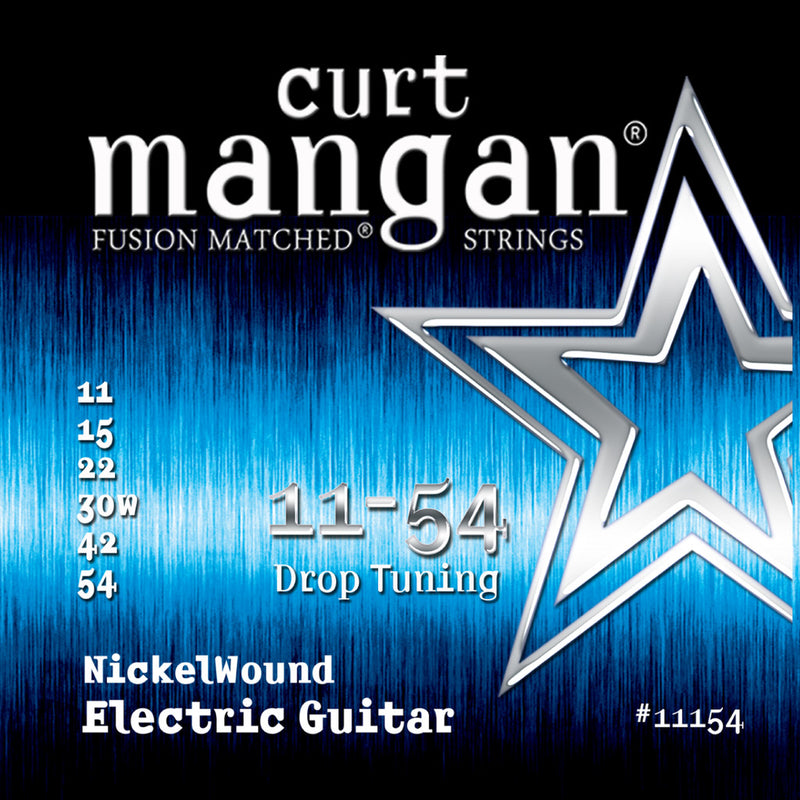 Curt Mangan 11-54 Nickel Wound Electric Guitar Strings