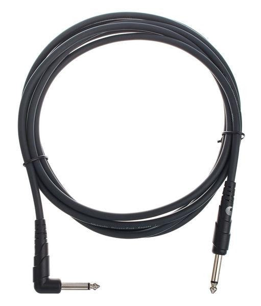 Planet Waves Instrument Cable 10ft 1/4 Inch Jack Right-Angle.