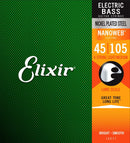 Elixir 14077 Nanoweb Bass  Medium 45-105.