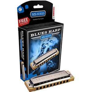 Hohner Blues Harp Harmonica in A Flat