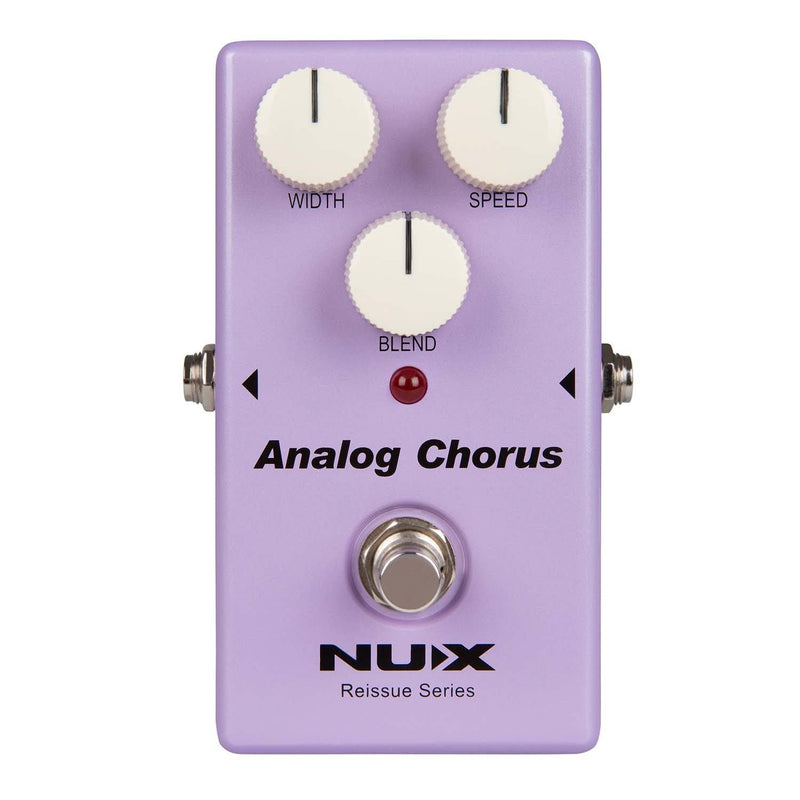 NUX Analog Chorus Pedal - Reissue Series at Five Star Music 102 Maroondah Highway Ringwood Melbourne Music Guitar Store.