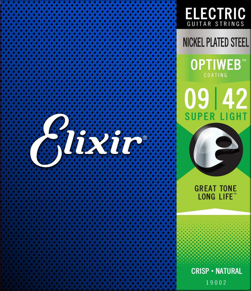 Elixir 19002 Optiweb Electric  9-42 Super Light.