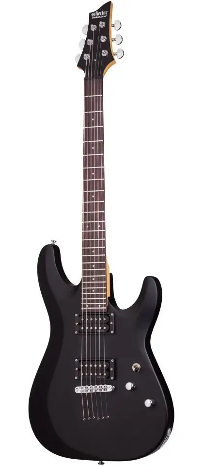 Schecter C-6 Deluxe Electric Guitar - Satin Black