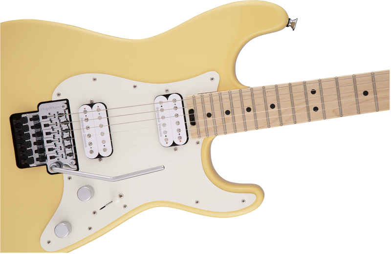 Pro-Mod So-Cal Style 1 HH FR M, Maple Fingerboard, Vintage White