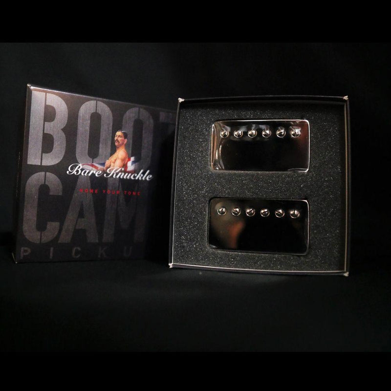 Bare Knuckle Bootcamp Old Guard Humbucker 50mm Set - Covered Nickel at Five Star Music 102 Maroondah Highway Ringwood Melbourne Music Guitar Store.