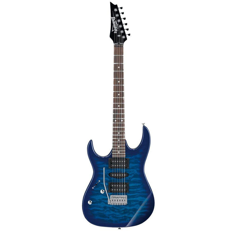 Ibanez RX70QAL TBB Electric Left-Hand Guitar at Five Star Music 102 Maroondah Highway Ringwood Melbourne Music Guitar Store.