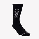 AC/DC "Lightning Strikes" Large Crew Socks in Black (1-Pair)