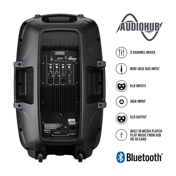 Laney Audiohub AH115-G2 400 Watt Powered 2-Way Speaker System
