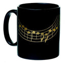 Mug - Black and Gold Staff at Five Star Music 102 Maroondah Highway Ringwood Melbourne Music Guitar Store.