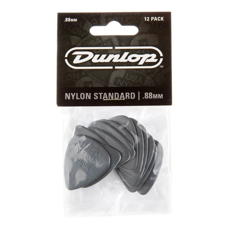 Jim Dunlop JP288 Nylon Greys Players Pack (12 Pack) – .88mm