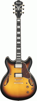 Ibanez AS93FM Artcore Electric Guitar Semi-Hollow - Antique Yellow Sunburst